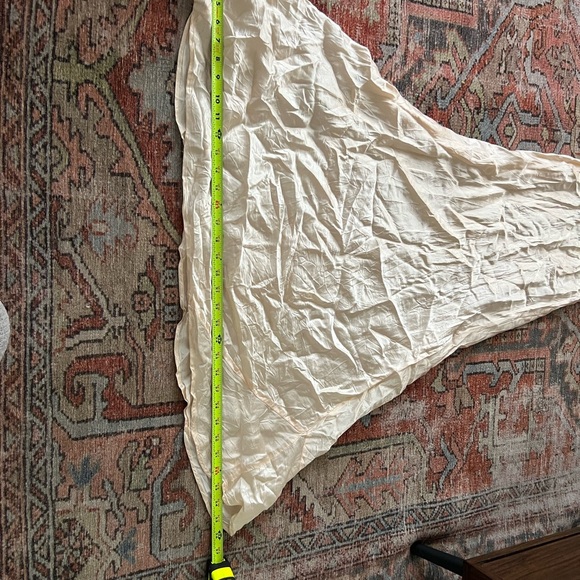 VINTAGE Silk like and Lace Slip Dress. Satin dress. - Picture 10 of 12